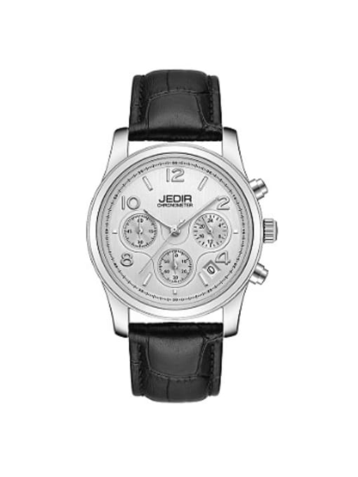 white JEDIR Brand Simple Mechanical Watch