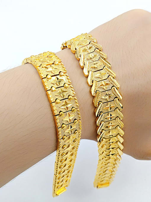 Neayou Gold Plated Star Shaped Bracelet 1