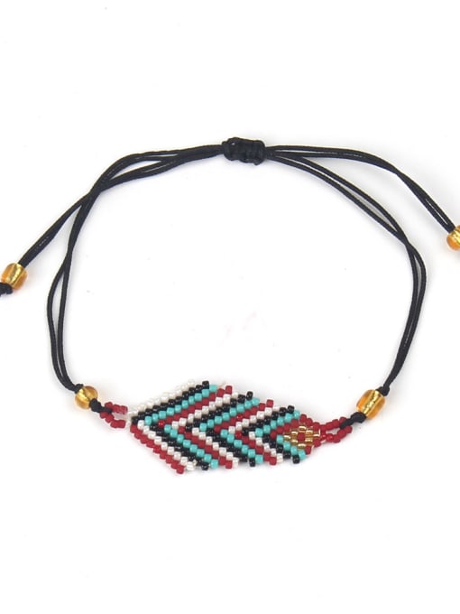 handmade Woven Polyamide Rope Colorful Women Bracelet 2
