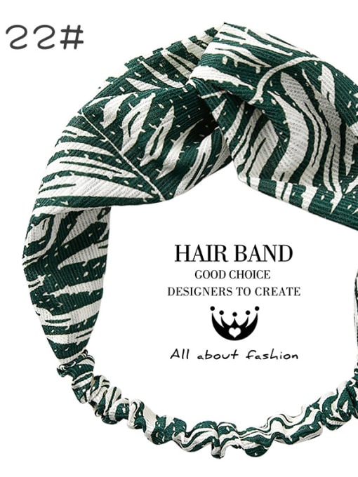 22#X8402B Sweet Hair Band Multi-color Options Headbands