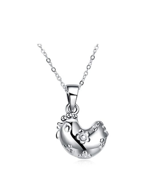 OUXI Fashion Exquisite Cartoon Rooster Necklace 0