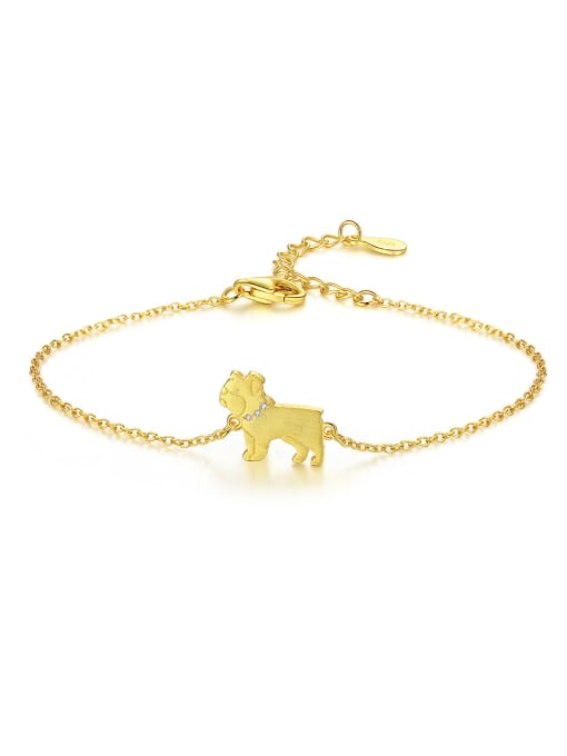 CCUI Sterling silver cute puppy bracelet 0