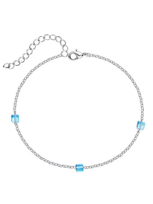 CEIDAI 925 Silver Crystal Bracelet