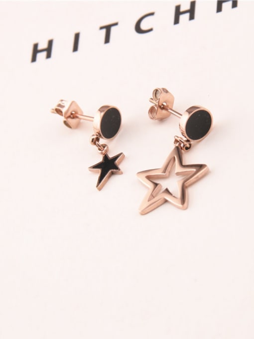 GROSE Korean Style Star Drop Earrings 1