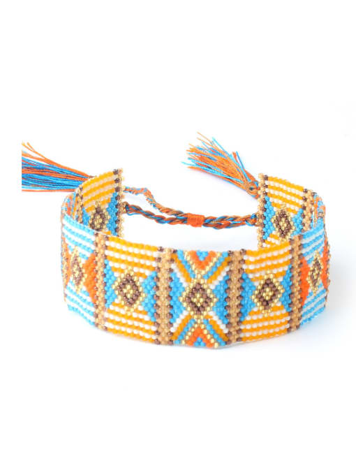 HB577 Beautiful Colorful Bohemia Style Tassel bracelet