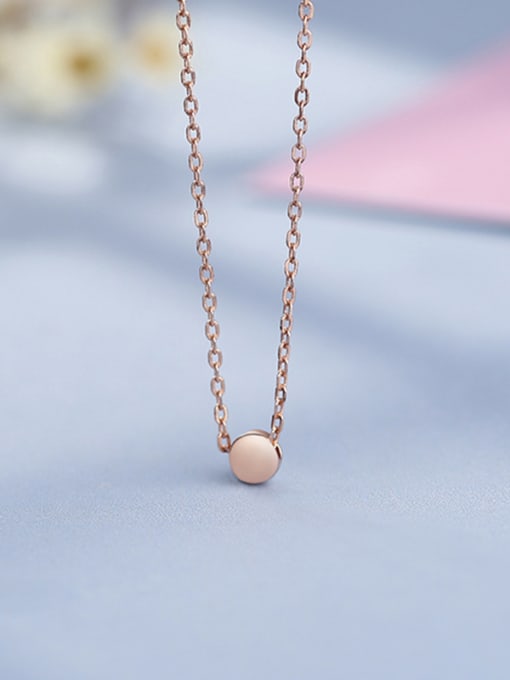 One Silver 2018 Rose Gold Plated Necklace 0