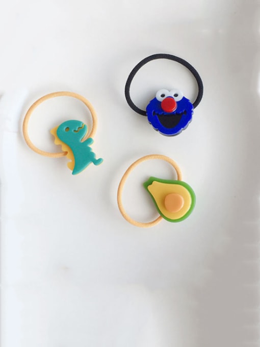Chimera Rubber Band With Cellulose Acetate Cute Fruit Children  Hair Ropes 1