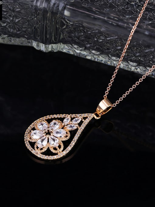 L.WIN Water Drop Lovely Necklace 1
