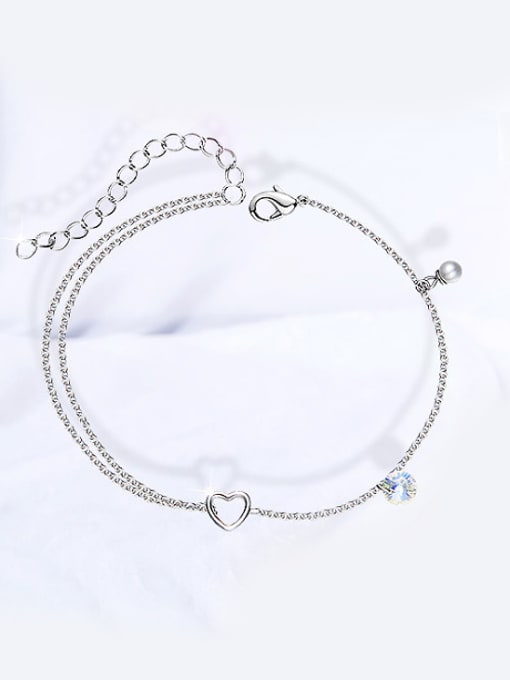 CEIDAI All-match 925 Silver Anklet 0