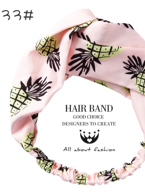 33#B5510B Sweet Hair Band Multi-color Options Headbands