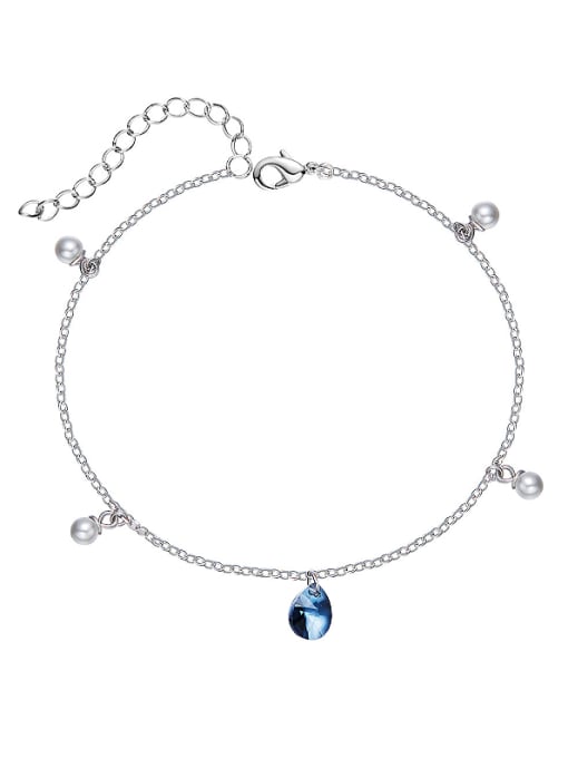 blue S925 Silver Bracelet
