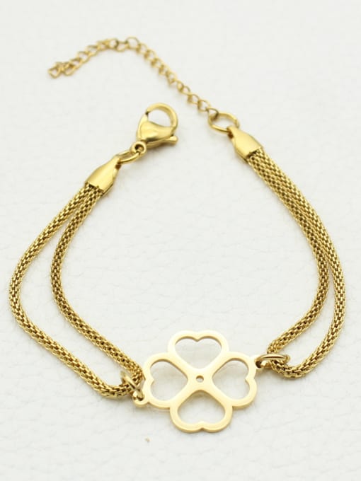 XIN DAI Heart-shaped Parts Ladies Bracelet