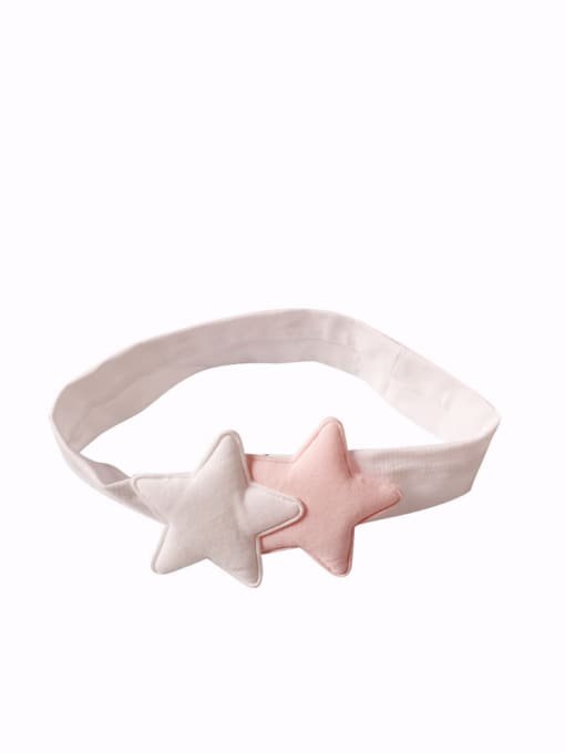 White 2018 Star bady headband