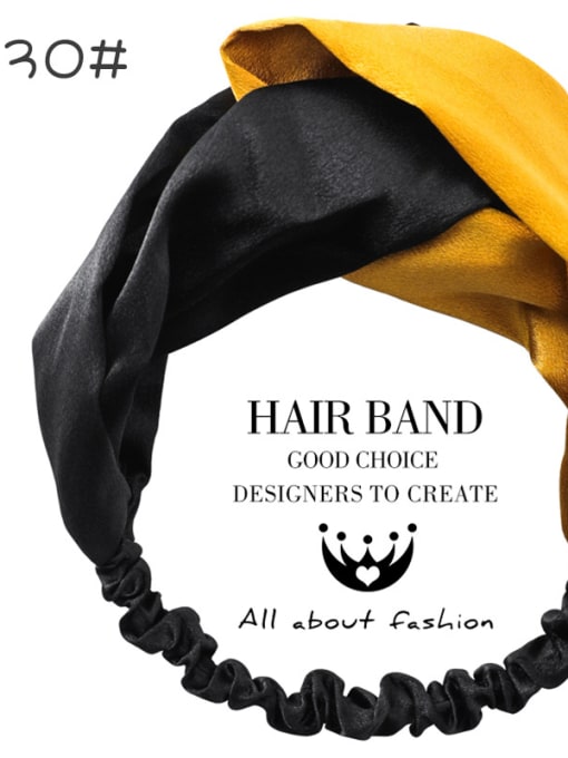 30#B6108 Sweet Hair Band Multi-color Options Headbands