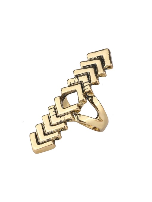 Gujin Personalized Punk style Alloy Ring 2