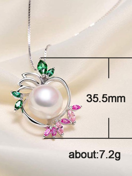 MATCH Copper With Platinum Plated Personality Flower Necklaces 2