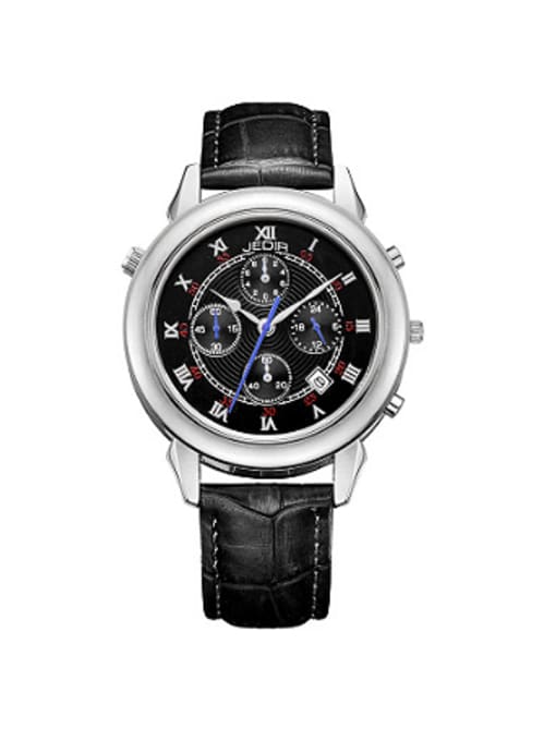 4 JEDIR Brand Simple sporty Roman Numerals Wristwatch