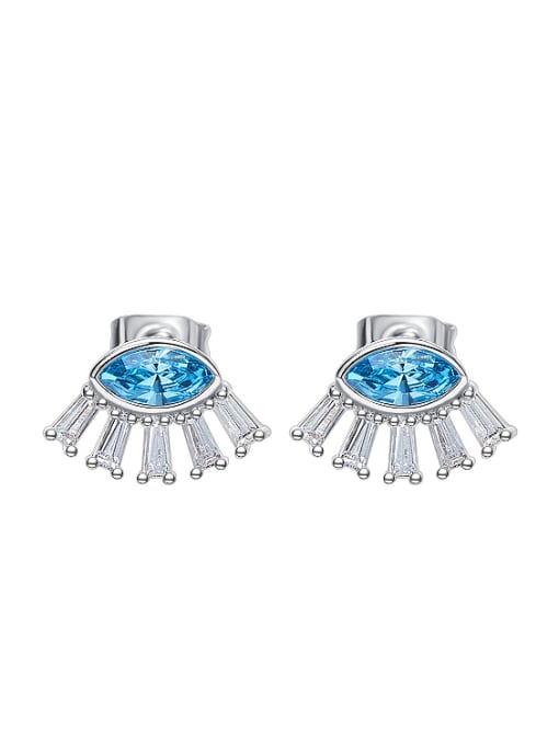 CEIDAI Fashion Marquise austrian Crystal Stud Earrings 0