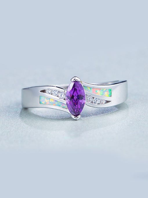 Purple 2018 Purple Zircon Ring