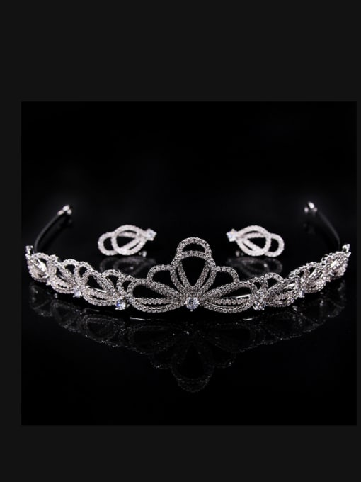 Cong Love High Quality Simple Style Crown-shape Hair Accessories 0