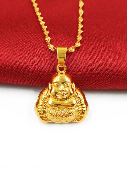 K Gold Plated Crown Shaped Pendant