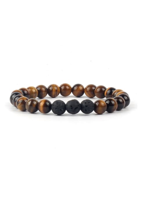 KSB1071-A Tigereye National Style Natural Stones Noble Bracelet