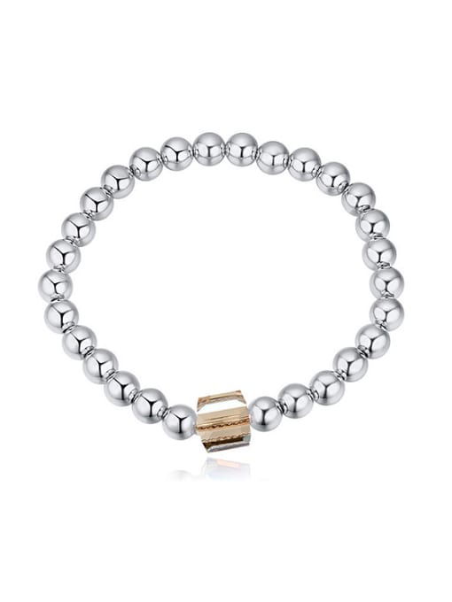QIANZI Simple austrian Crystal Little Beads Alloy Bracelet 1