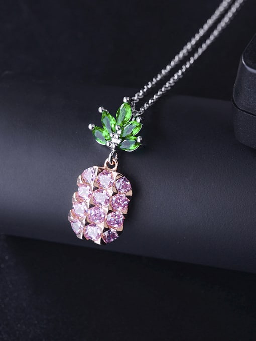 ALI New fruit fragrant pineapple Pendant Necklace 1