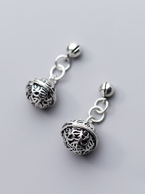 FAN 925 Sterling Silver With Silver Plated bell Trendy Charms 1