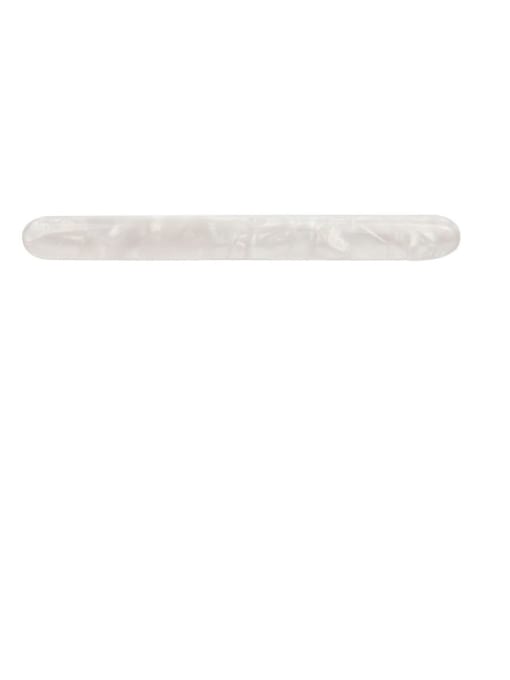 White marble Alloy With  Cellulose Acetate Fashion Trendy Geometric Barrettes & Clips