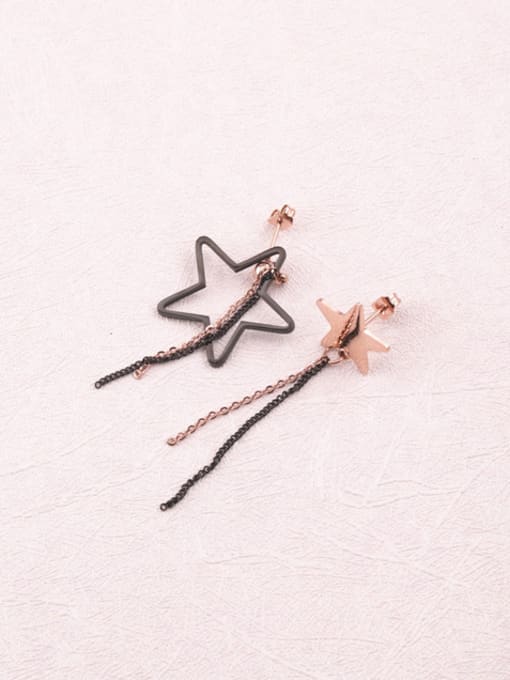 GROSE Korean Fashion Tassel Drop Earrings 0