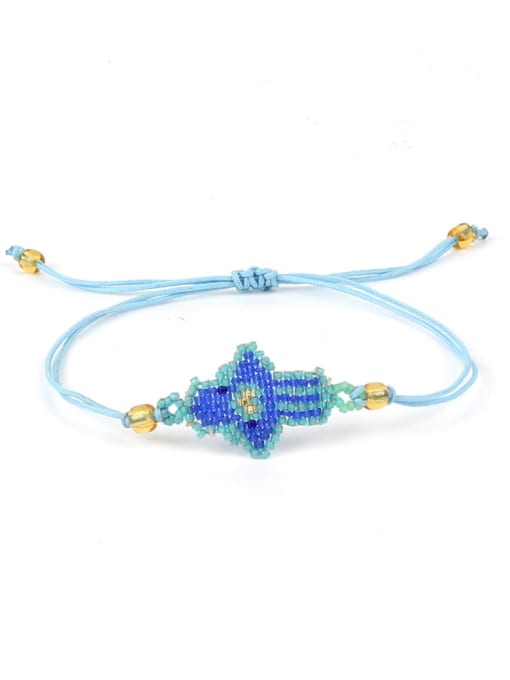 JHBZBVB484-C God' Hand Glass Beads Woven Hot Selling Bracelet