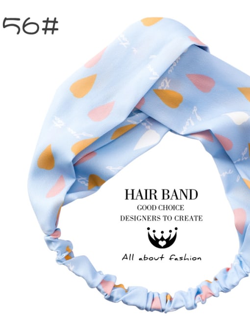 56#B8404 Sweet Hair Band Multi-color Options Headbands