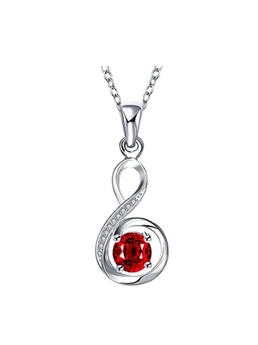 Red Fashion Zircon Rhinestones Women Necklace