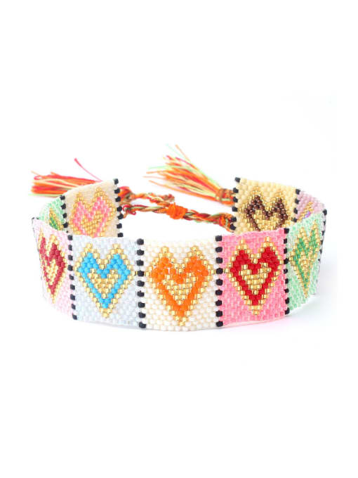handmade Beautiful Colorful Bohemia Style Tassel bracelet 0