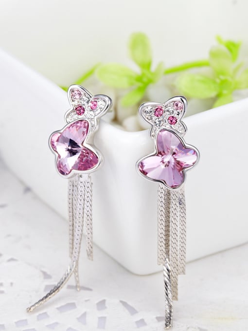 CEIDAI Butterfly Shaped drop earring 2