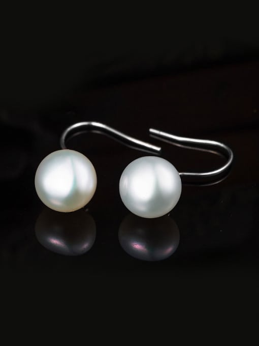 UNIENO Freshwater Pearl hook earring 0