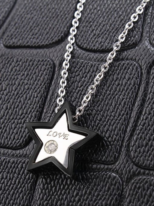 RANSSI Fashion Star Lovers Necklace 2