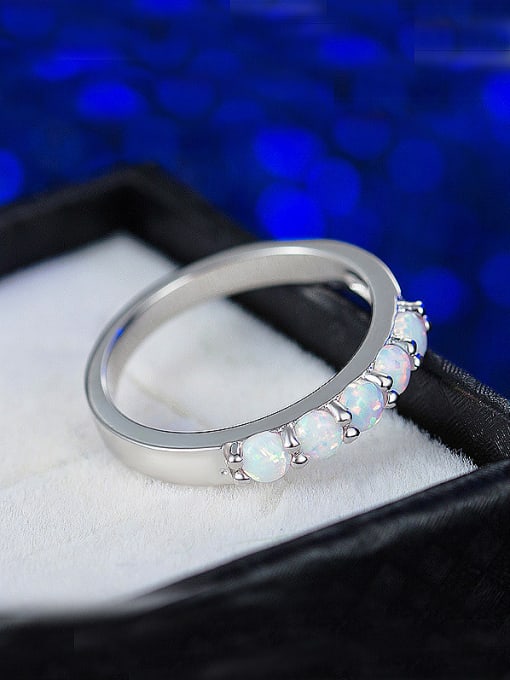 UNIENO Opal Stone Ring 1