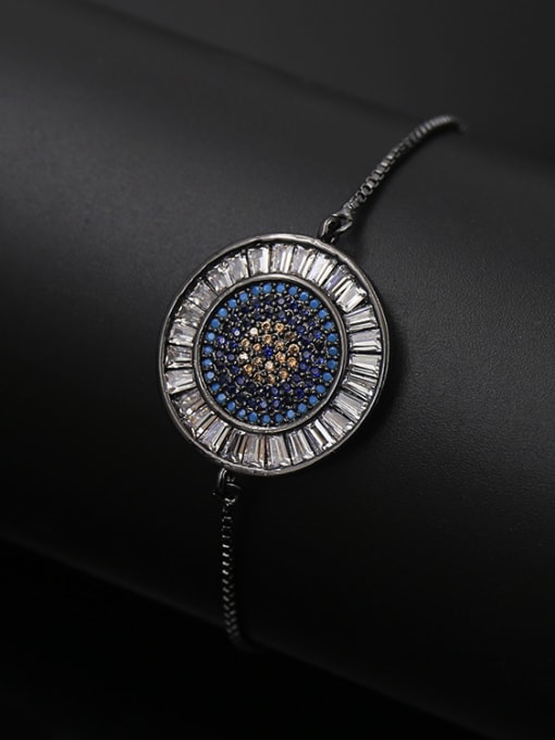 Black Turquoise Zircon Bracelet
