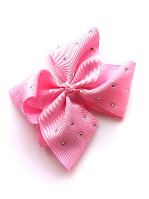 Light Pink Hairpin Bow Hair Band