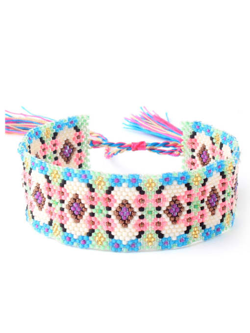 HB579 Beautiful Colorful Bohemia Style Tassel bracelet