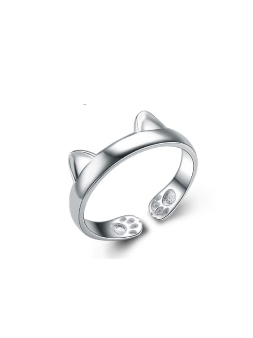 kwan Cartoon Creative Smooth Fashion Opening Ring 0