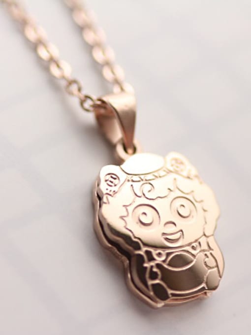GROSE Lovely Sheep Pendant Clavicle Necklace 1