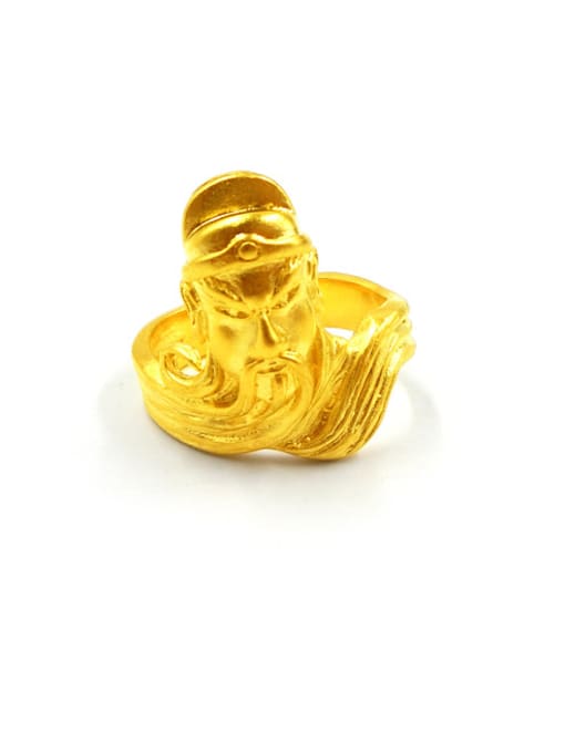 golden Men Exquisite Chinese Elements Ring
