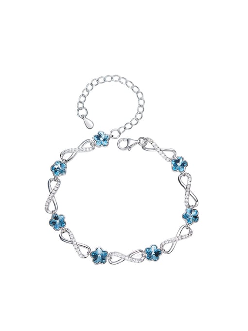 CEIDAI Fashion Flowery austrian Crystals Zircon Bracelet 0