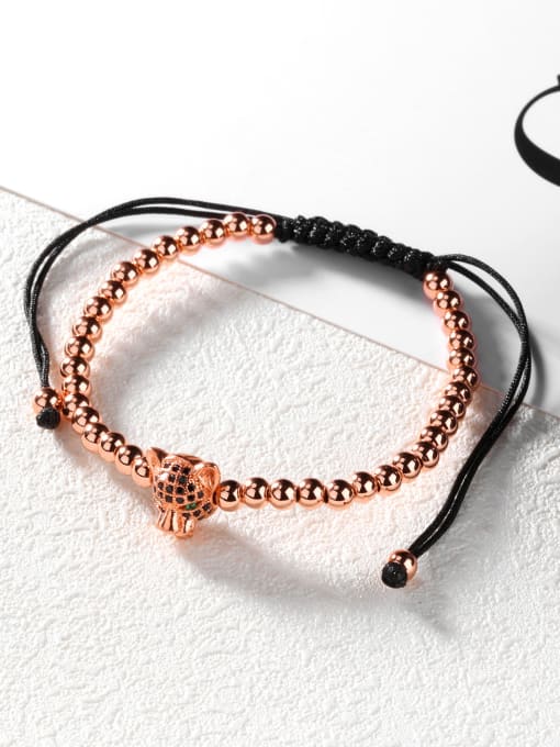 Open Sky Fashion Leopard Head Beads Bracelet 2