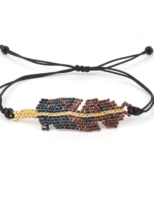 handmade Leaves-shape Accessories Simple Style Bracelet 2