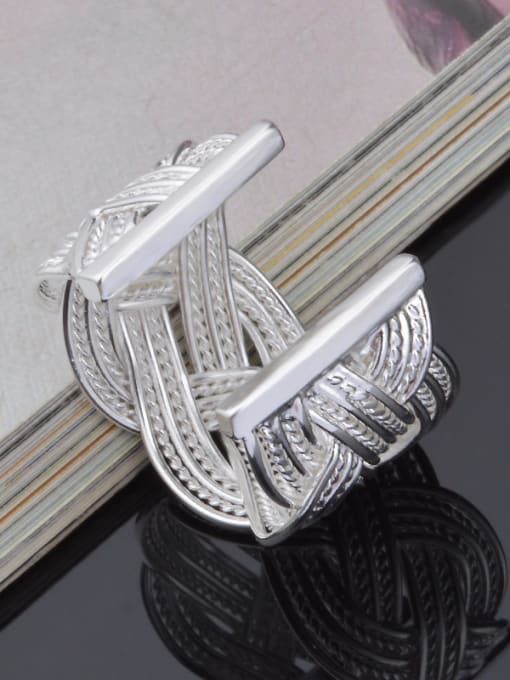 Ya Heng Cross Lines Retro Style Women Ring 2