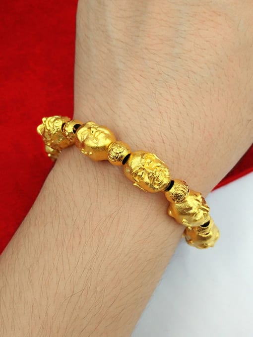 Neayou 18K Gold Plated Geometric Shaped Bracelet 1